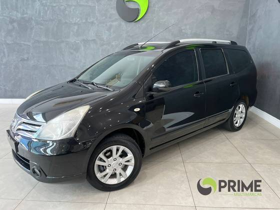 NISSAN GRAND LIVINA 1.8 SL 16V FLEX 4P AUTOMÁTICO NISSAN GRAND LIVINA 1.8 SL 16V FLEX 4P AUTOMÁTICO
